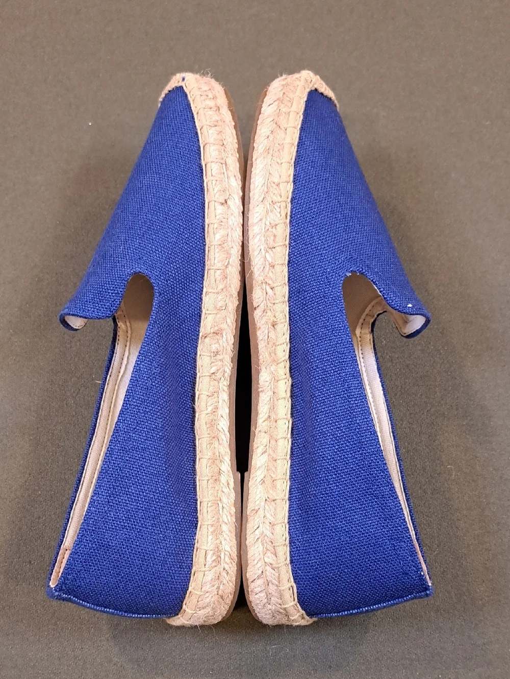 Soludos Espsadrille The Smoking Slipper - Color: Marlin Blue - Size: US 7-7.5